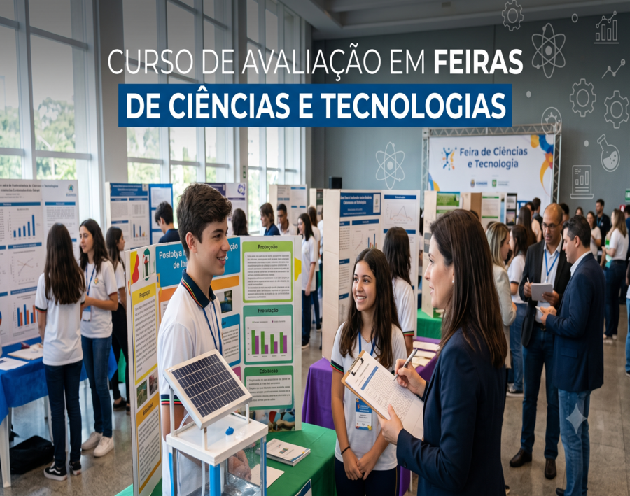 Curso de Avaliação em Feiras de Ciências e Tecnologias